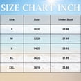 thumbnail image 6 of HCNTES Womens Underwire Bikini Top Push Up Bathing Suit Tops Padded Large Bust Swimsuits Tops Only(XL,a92-Black), 6 of 9