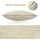 thumbnail image 2 of Juego de 4 fundas de almohada de lino, 18.0 x 18.0 in, diseño de acuarela navideña, cardenal, decoración del hogar, fundas de almohada cuadradas para sofá, cama, sofá, coche, 2 of 5