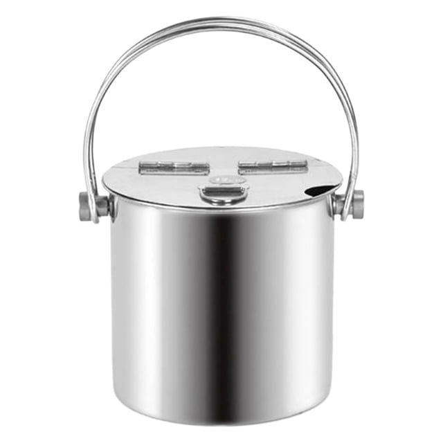 Rongfmy Ice Bucket Bars Versatile Dining Room for Home Picnics Snacks Storage Bucket 14CM
