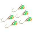 thumbnail image 1 of Kit Portátil de Anzuelos de Pesca en Hielo ANGGREK Acero de Alto Carbono 5 Piezas, 1 of 8