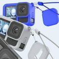thumbnail image 2 of MYG Étui de Protection en Silicone Premium avec Lanière et Capuchon d'Objectif pour GoPro Hero13 Noir, 2 of 10