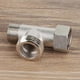thumbnail image 2 of Lot de 2 vannes de dérivation à 3 voies pour toilettes, adaptateur de valve de chasse d'eau (EU3/8), 2 of 4