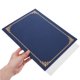 thumbnail image 5 of unbranded 3Jgo Fundas Para Certificados Color Azul De Papel Para Protección Y Presentación Elegante, 5 of 6