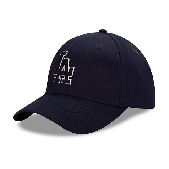 Gorra Curva Para Hombre, Los Angeles Dodgers Azul Marino Unitalla