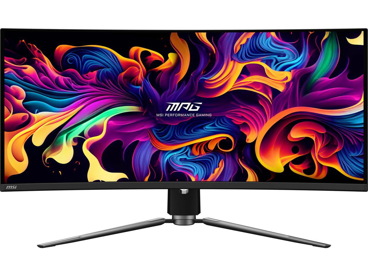 MSI 34" 240 Hz QD-OLED UWQHD Gaming Monitor 3440 x 1440 (2K) 97.8% Adobe RGB / 99.3% DCI-P3 / 139.1% sRGB MPG 341CQPX QD-OLED