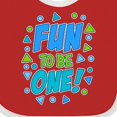 thumbnail image 4 of Inktastic Fun to Be One Birthday Boys Baby Bib, 4 of 4