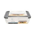 thumbnail image 1 of MAINSTAYS Rectangular glass food storage with PE Lid, 1 of 5