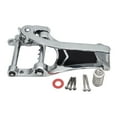 thumbnail image 4 of TISHITA Guitar Tremolo Vibrato Bridge Tailpiece, Archtop Big Rocking Rod Pulling String Board, Hand Crank Replacement Tremolo Unit Silver, 4 of 8