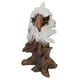 thumbnail image 2 of Estatua de cabeza de águila, raíz de madera de imitación, Animal Retro, estatua de cabeza de águila, adorno, decoración de regalo para el hogar y la Oficina, 2 of 12