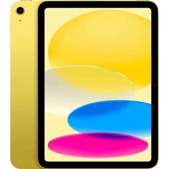 Open Box 2022 Apple 10.9-inch iPad Wi-Fi 256GB - Yellow (10th Generation)