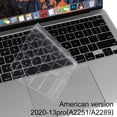 thumbnail image 1 of TPU Keyboard Cover for MacBook Pro 13 inch A2251 A2289( 2020 Released )Ultra Thin Protective Invisible Skin Keyboard Film, 1 of 8