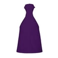 thumbnail image 5 of Kagetolytai Tank Top for Women Women's Casual Slim Zipper Hanging Neck Solid Color Sleeveless Stitching Top Womens Tops Dark Purple 2XL, 5 of 6
