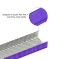 thumbnail image 3 of czcpp-Staples for Stapler, 2 Pack (1000 Per Pack) #10 Mini 3/16 Inch Length, Jam Free for Home Office Supplies, Purple, 3 of 4