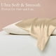 thumbnail image 4 of Popular! Silk Pillowcase For Hair And Skin, 2 Pack Natural Silk Pillowcase Both Sides 16 Momme Premium Grade 6A Silk, Soft Breathable Smooth Silk Pillow Cover, 4 of 5