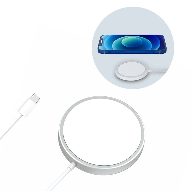 Tholdsy inalámbrico de 15W para teléfono móvil, almohadilla de carga inalámbrica rápida para 12 Pro max /iPhone 12 Pro Teléfono y Comunicación