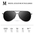 thumbnail image 4 of Gafas de sol mxnx Aviator MX208 polarizadas UV400 para hombre y mujer, 4 of 7