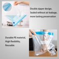 thumbnail image 3 of Sous Vide Bolsas – Paquete de 30 bolsas de almacenamiento al aspiradora de alimentos, cierre reutilizable al aspiradora para cocinar Sous Vide, con 6 clips de sellado, 3 of 4