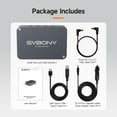 thumbnail image 2 of SVBONY SV241 Astronomy Telescope Power Adapter, Micro DC USB HUB Box, High-Speed Output and Type-C Interface, Compatibility with Various Power Source, 2 of 9
