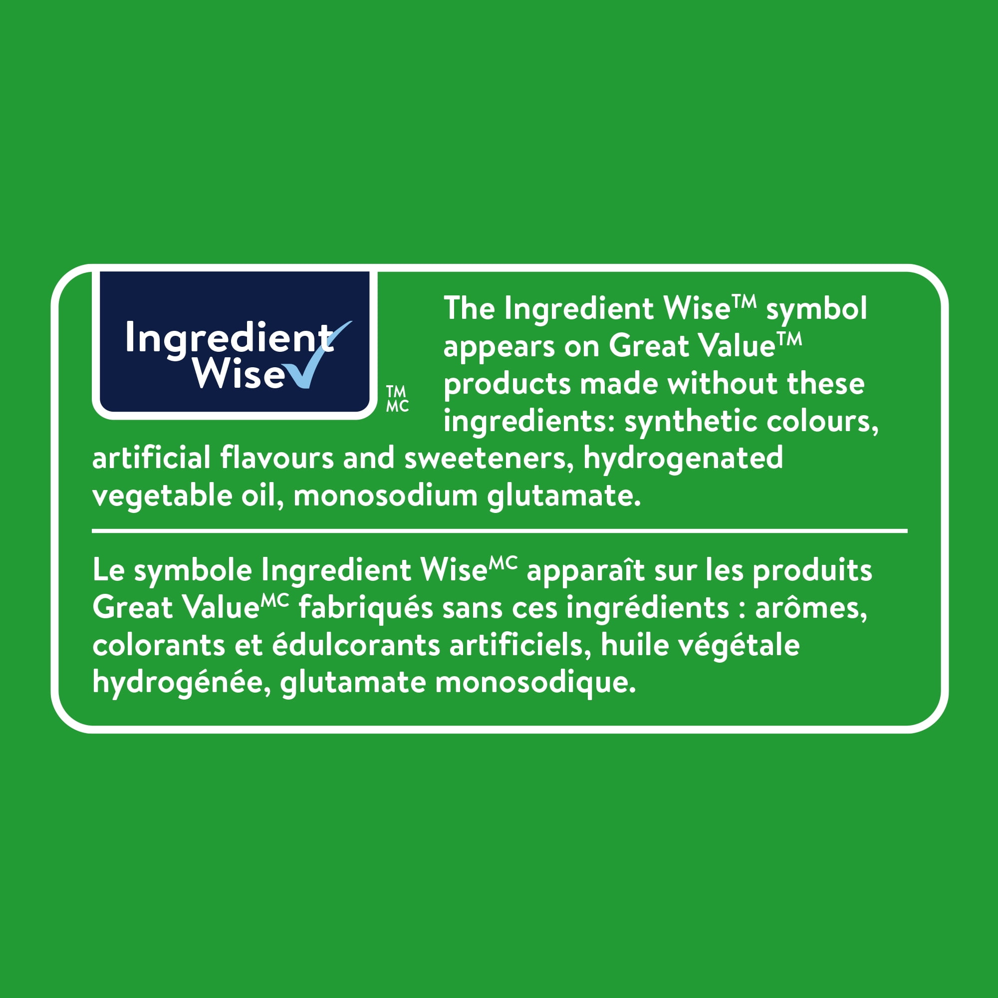 Collation aux pommes sucrée Great Value 6 x 113 g