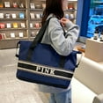 thumbnail image 2 of Bolsa de viaje,Bolsa de fin de semana,Bolsa de mano de lona impermeable para gimnasio,Bolsas de viaje para llevar durante la noche para mujeres con bolsillo húmedo en la manga del carrito,Bolsas de, 2 of 5