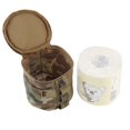 thumbnail image 4 of Bolsa de soporte de almacenamiento de rollo de papel, bolsa colgante de tejido para acampar con cinta Molle (CP) Likrtyny Para estrenar, 4 of 7