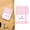 Pink, variant on Denhf Small Pocket Notebook, A7 Hardcover Mini Journal, Lined Note Pads for Work and Note Taking, Journaling Notebooks for Women Men, Office Classroom Supplies, 200 Pages, 4.4" x 3.2", Beige
