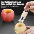 thumbnail image 1 of 1/2/3Pcs Stainless Steel Core Remover Tool for Red Bell Peppers Pear Fruit Corer Easy Twist Pull Multifunctional Kitchen Gadget, 1 of 7