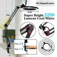 thumbnail image 4 of Lupa KIRKAS con aumento de 10X con luz de 2200 lm, 4 of 7
