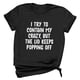 thumbnail image 1 of Camiseta de mujer Camisetas divertidas y lindas de manga corta Camiseta con estampado de letras divertidas Regalo Tops Blusa Regalo para parejas Pompotops  hfajkhk127046, 1 of 6