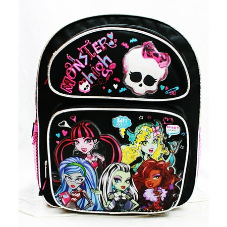 Medium Backpack - Monster High - Scary School Bag Girls New mh20760