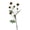 Orange, variant on Artificial Globe Thistle Flower Stem, Decorative Faux Flower for Vase, Home Wedding Party Floral Arrangement, Rust Red