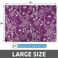 thumbnail image 5 of Drymate Original Cat Litter Mat, Contains Mess from Box for Cleaner Floors, Urine-Proof, Soft on Kitty Paws -Absorbent/Waterproof- Machine Washable, Durable (20”x28”)(Good Medicine Plum), 5 of 5