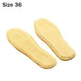 thumbnail image 1 of Autumn Winter Cotton Insoles Thicken Breathable Warm Shoes Breathable Warm Shoes Pads Women Warm Shoes Pads Unisex Sweat-absorbent Feet Insole, 36, 1 of 7