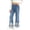 Multicolour, variant on MuXiKeJi Clothes Y2K Jeans for Cute Print Elastic Waist Wide Leg Flared Denim Pants Regular Fit Long Casual Bottoms Girls Denim Pants