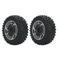 thumbnail image 2 of JUEGO DE NEUMÁTOS DE RUDA DELANTERA DE AUTOMÓVIL RC, Combinación de Neumícos de Rueda RC RC, Amortiguacuya Superior para Wltoys 144016-2988, 2 of 7