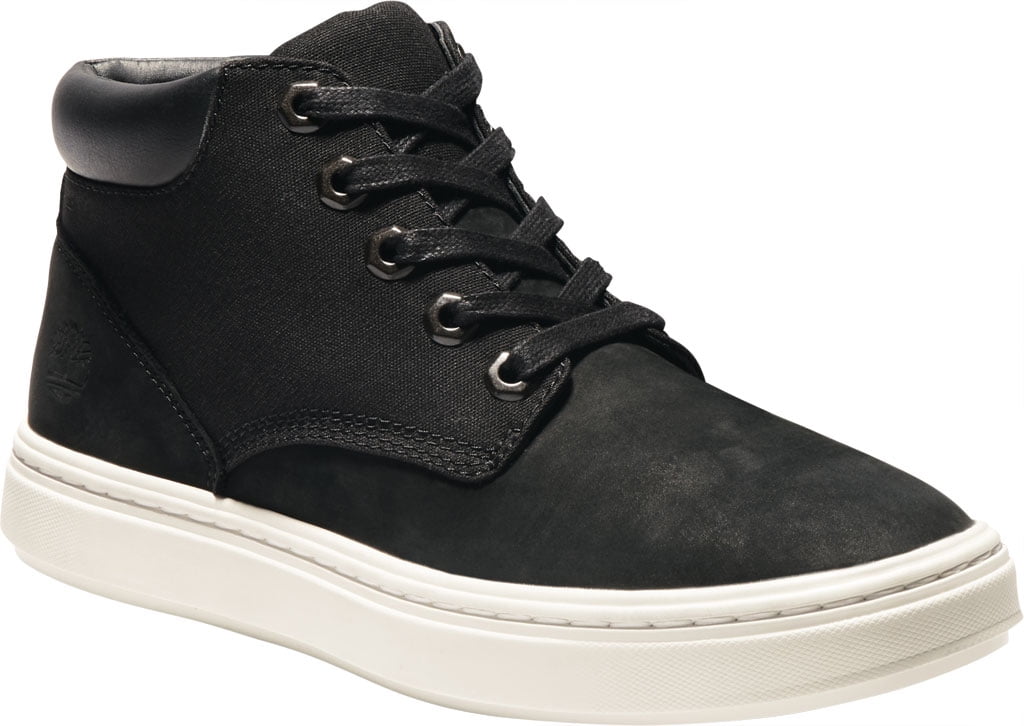 Leather Chukka Sneaker Black Nubuck 