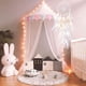 thumbnail image 3 of Atrapasueños con luz hecho a mano, atrapasueños móvil, decoración romántica Retro, decoración para niñas, casa móvil, dormitorio, pared, coche, regalo de cumpleaños Excelente Rendimiento ER018004WL, 3 of 5