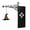 E-1Pcs, variant on Fountwell Library Lantern Bookshelf LED Light Vintage Table Lamp for Home Office
