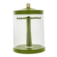 thumbnail image 2 of Vitrina transparente para muñecas, giratoria, a prueba de polvo, elegante, portátil, de , versátil. verde, 2 of 9