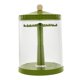 thumbnail image 2 of Vitrina transparente para muñecas, organizador a prueba de polvo, soporte portátil giratorio de 360 ​​grados para figuras de peluche y miniaturas. verde, 2 of 8