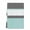 Gray Turquoise, variant on Sage Green Morocco Kitchen Towels Set of 2, Modern Stitching Geometric Striped Grey Absorbent Dish Towels for Kitchen, Microfiber Hand Towel, Quick Drying Tea Towel for Cleaning Decorative Dishcloths