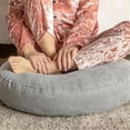 thumbnail image 7 of LHWEN Japanese Futon Floor Cushion Mat Meditation Pillow Round Seat for Living Room Sofa Bedroom Yoga Mat Pearl Cotton Filling Multiple Sizes and Colors Soft and Comfortable, 7 of 7