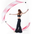 thumbnail image 1 of Disfraz de danza del vientre para mujer Colcomx Poi velo seda, 1 of 8