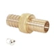 thumbnail image 1 of 1/2 '' 3/4 '' 5/8 '' Latón Tubo de Agua Adaptador de Conector de Tubo Accesorios de Riego de inería 19.3 mm Soledad Conector de manguera de agua de jardín, 1 of 5