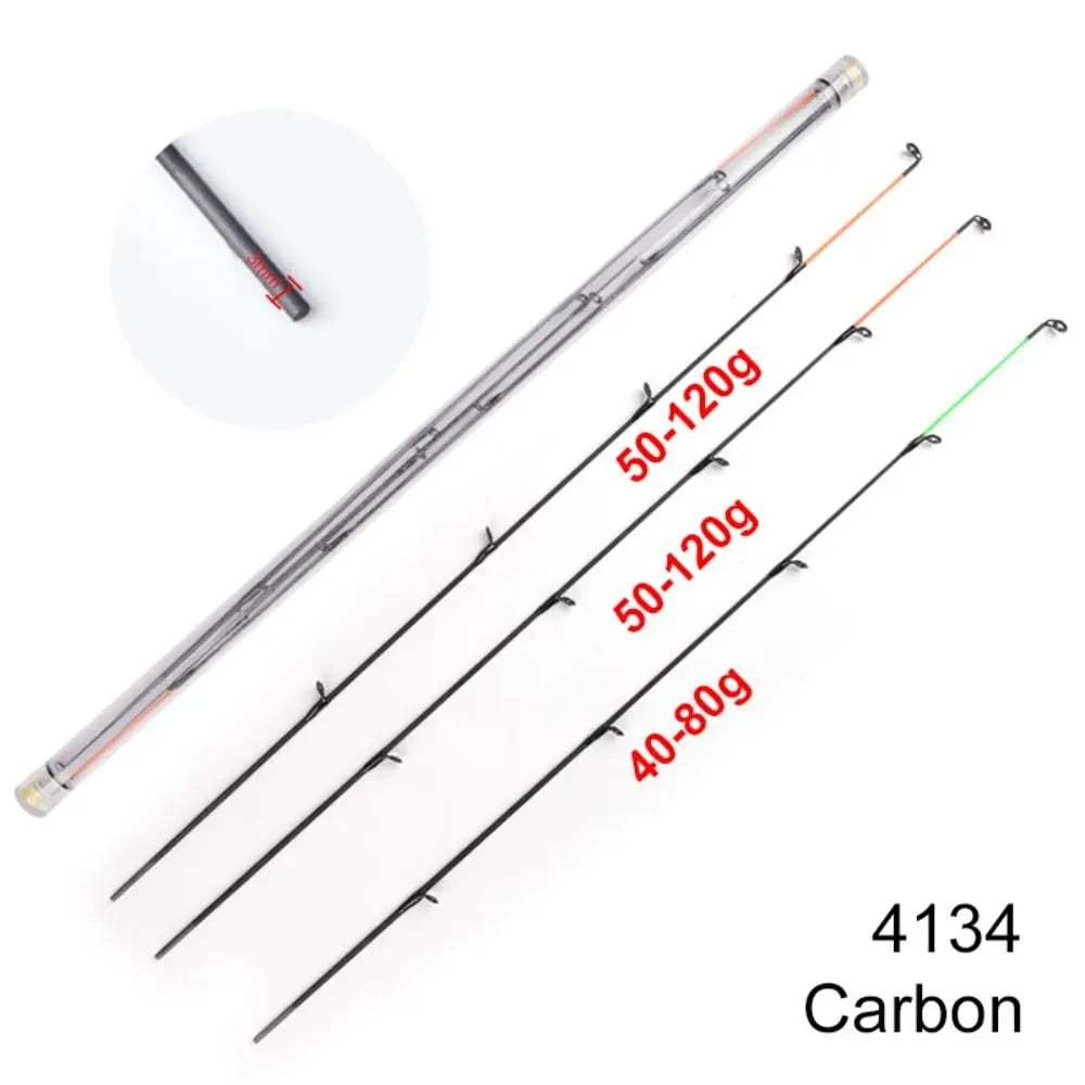 High Quality Retractable Ice Fishing Rod Tip 120gM/L/H Winter Carbon Fiber Portable Spinning fiberglass Fishing Pole Accessories