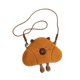 thumbnail image 5 of Capybara Crossbodybody Bag Zipper Close Travel Purse para reuniones de compras, 5 of 9