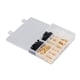 thumbnail image 5 of Kit De Conectores A Tope De Alambre, Terminales De Alambre De Latón Tubos Termorretráctiles Negros Fundas De Protección De PVC Buena Conductividad Multifuncional Para Conexión, 5 of 7