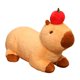 thumbnail image 4 of Carpincho de peluche de juguete, muñeco suave, sofá, decoración del hogar, figura de felpa única y bonita, Animal relleno para bebés, niños, niñas, mentira 30cm, 4 of 8