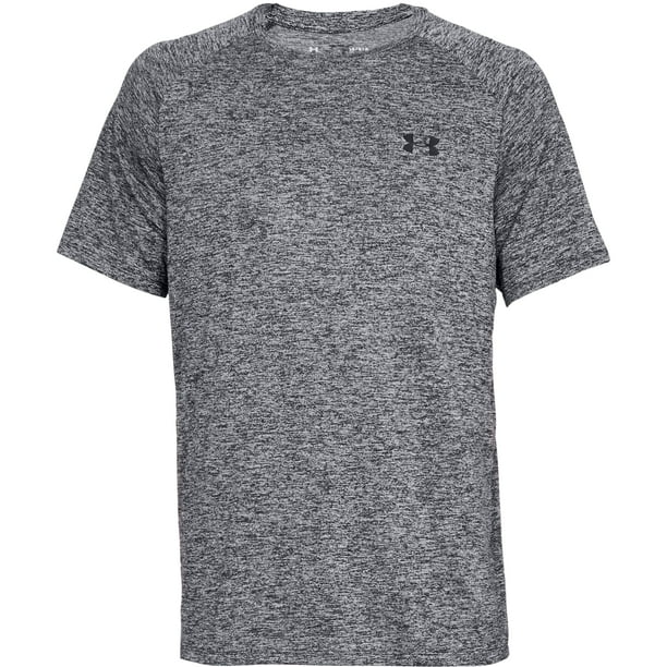 Camiseta Under Armour Tech 2.0 de manga corta para hombre, gris/negra