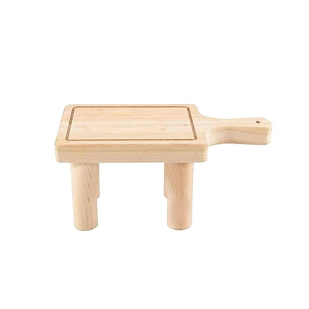 Estante de madera para plantas, soporte para macetas, para sala de estar, interior y exterior. S